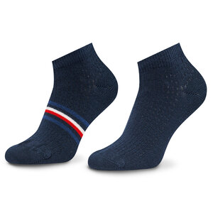 Image of 2er-Set niedrige Kindersocken Tommy Hilfiger - 701222669 Navy 002