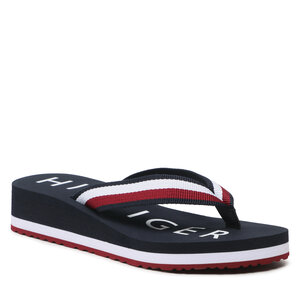 Image of Zehentrenner Tommy Hilfiger - Essential Corp Mid Flip Flop FW0FW07265 Rwb 0GY