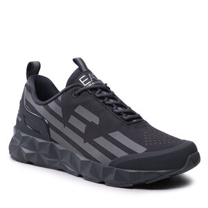 Sneakers Ea7 Emporio Armani panelled lace-up sneakers - X8X033 XCC52 S641 Tri.Irongate/Silver
