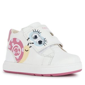 Scarpe basse Geox - B Biglia Girl B354CB08554C1364 White/Dk Pink