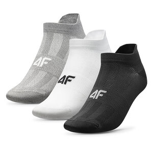 Set di 3 paia di calzini corti da uomo 4F - 4FAW23USOCM201 90S