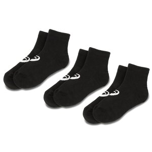 Image of 3er-Set niedrige Unisex-Socken Asics - 3PPK Quarter Sock 155205 Black 0900