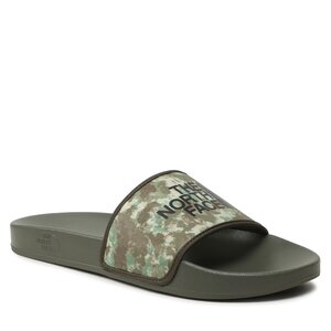 Image of Pantoletten The North Face - M Base Camp Slide Iii NF0A4T2RIYL1 Military Olive Stippled Camo Print/Tnf Black