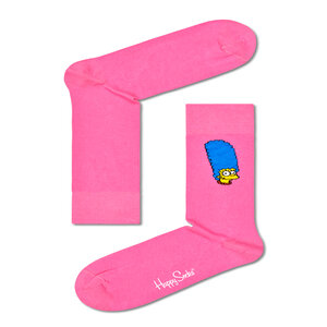 

Високі шкарпетки unisexHappy Socks, Рожевий