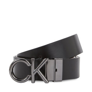 Calvin Klein Lyhythihainen T-paita Gradient Logo - Gs 2 Buckles 1 Strap Belt Set K50K511027 Black/Brown BAX