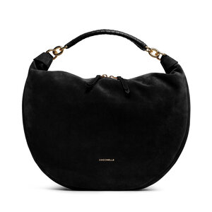 Image of Handtasche Coccinelle - N5H Coccinelle Melody Suede E1 N5H 13 02 01 Noir/Noir 001