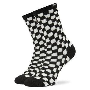 Image of Hohe Damensocken Vans - Sheer Check Black