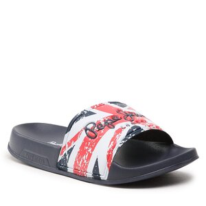 Image of Pantoletten Pepe Jeans - Slider Jack B PBS70053 Navy 595