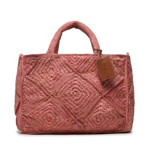 Image of Handtasche Manebi - Sunset Bag Large V 6.0 AC Pink Crochet