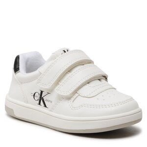 Sneakers Calvin Klein Jeans - Low Cut Velcro Sneaker V1X9-80548-1355 S White 100