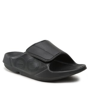 Image of Pantoletten OOfos - Ooahh Sport Flex Matte Black