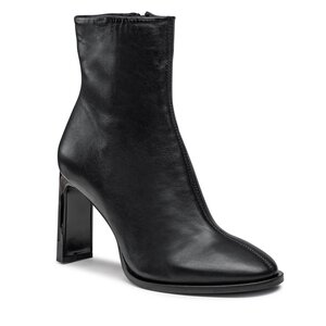 Tronchetti Calvin Klein - Curved Stil Ankle Boot 80 HW0HW01541 Ck Black BEH