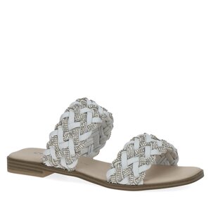 Image of Pantoletten Caprice - 9-27103-20 White Crystal 167