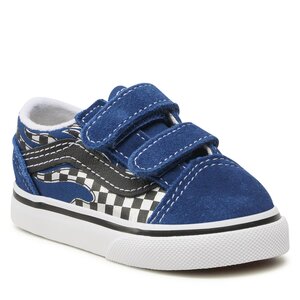 Image of Sneakers aus Stoff Vans - Old Skool V VN0A4VJJ7WM1 Reflective Flame True Blu