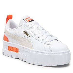Sneakers Puma - Mayze Lth Jr 384527 06 Puma White/Vaporos Gray