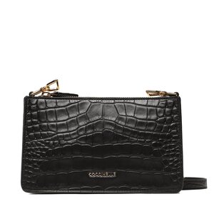 Image of Handtasche Coccinelle - NTI Arya Croco Soft E5 NTI 55 01 01 Noir 001