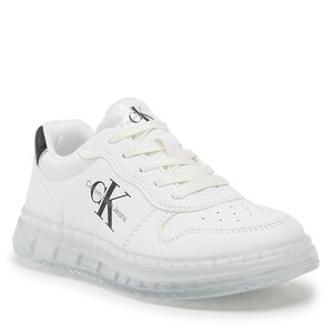 Sneakers Scarpe da donna - Low Cut Lace Up Sneaker V3X9-80554-1355100- M White 100-