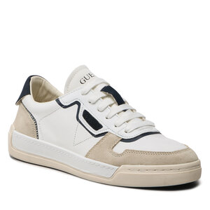 Sneakers Guess - Strave Vintage FM5STV LEA12 WHBLU