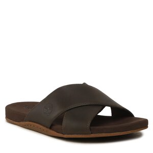 Image of Pantoletten Timberland - Seatonbay Crossstrapslide TB0A242D2001 Brown