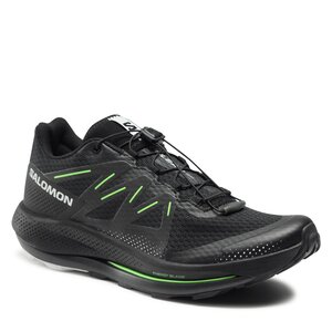 Scarpe Salomon - Pulsar Trail L47385200 Black/Black/Green Gecko