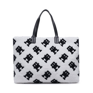 Image of Handtasche Tommy Hilfiger - Iconic Tommy Tote Teddy AW0AW14373 0K4