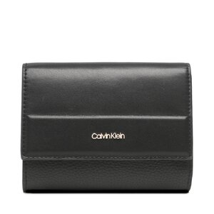 Portafoglio grande da donna Calvin Klein - Daily Dressed Trifold Wallet Md K60K610484 BAX