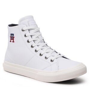 Sneakers Dresses Tommy Hilfiger - Th Hi Vulc Street Leather FM0FM04739 White YBS