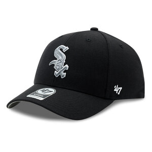Image of Cap 47 Brand - MLB Chicago White Sox Sure Shot Snapback '47 MVP B-SUMVP06WBP-BK Black