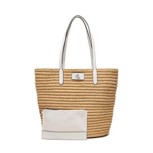 Image of Handtasche Lauren Ralph Lauren - Brie 31 431897486001 Natural/White