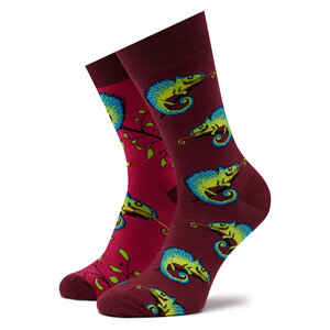 Image of Hohe Unisex-Socken Funny Socks - Chameleon SM1/32 Bunt