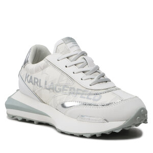 Sneakers KARL LAGERFELD - KL62928 Lt Grey Lthr/Textile W/White