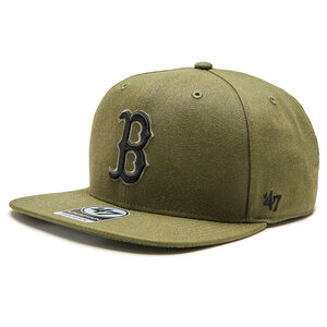 Image of Cap 47 Brand - MLB Boston Red Sox Ball Park Camo '47 CAPTAIN B-BCAMO02WBP-SW Sandalwood