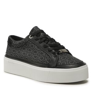 Sneakers Calvin Klein - Flatform Cupsole Lace Up- Mono HW0HW01420 0GN