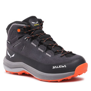 Image of Trekkingschuhe Salewa - Mtn Trainer 2 Mid Ptx K 64011-0878 Onyx/Alloy 0878