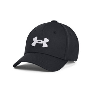 Image of Cap Under Armour - Boy&#039;s UA Blitzing 1376708-001 Black//White