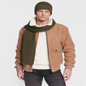 Image of Set Schal und Mütze Tommy Hilfiger - AM0AM10356 0H7
