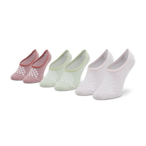 Image of 3er-Set Damen Sneakersocken Vans - 3Pk C Marl Ca VN0A49Z8V1C1 Cradle Pink