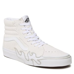 Sneakers Vans - Sk8-Hi Flame VN0005UJWWW1 Suede White/White