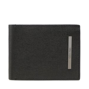 Image of Große Herren Geldbörse Calvin Klein - Modern Metal Trifold 10Cc W/Coin K50K510619 BAX