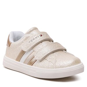 Sneakers YBL Tommy Hilfiger - Stripes Low Cut Velcro Sneake T1A9-32685-1010 S Platinum 514
