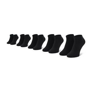 Image of 5er-Set niedrige Herrensocken Jack&amp;Jones - Jacdongo 12120278 Black