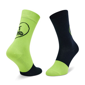 

Високі жіночі шкарпеткиHappy Socks, Чорний;зелений