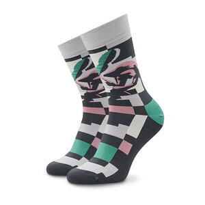 Image of Hohe Unisex-Socken Stereo Socks - Attraction Thames Bunt