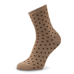 Calzini lunghi da donna Pieces - Sebby Glitter 17094859 Irish Cream