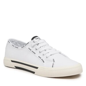 Scarpe sportive Pepe Jeans - Brady Rib W White 800
