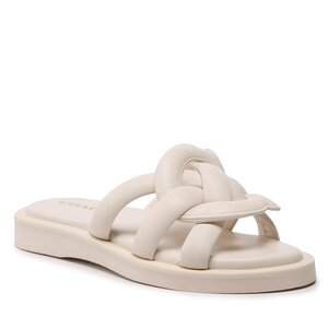 Ciabatte LEATHER Coach - Georgie C8983 Chalk