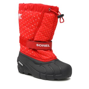 Stivali da neve Sorel - Youth Flurry™ Print NY3503-646 Cherrybomb/Black