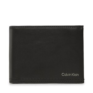 Portafoglio grande da uomo Calvin Klein - Duo Stitch Trifold I0Cc W/Coin L K50K510325 BAX