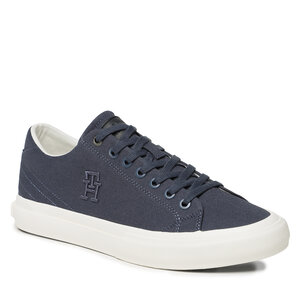 Image of Sneakers aus Stoff Tommy Hilfiger - Th Vi Vulc Street Low Veg Dyes FM0FM04688 Desrt Sky DW5