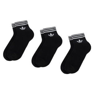 Image of 3er-Set niedrige Unisex-Socken adidas - Tref Ank Sck Hc EE1151 Black/White